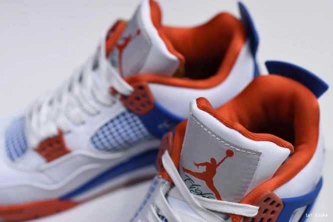 4 Blue Jordan 308497-171 Crimson-Royal Air Bright White 0719